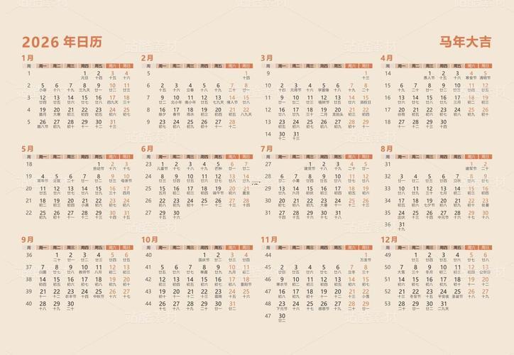 2026農(nóng)歷12月是幾月份