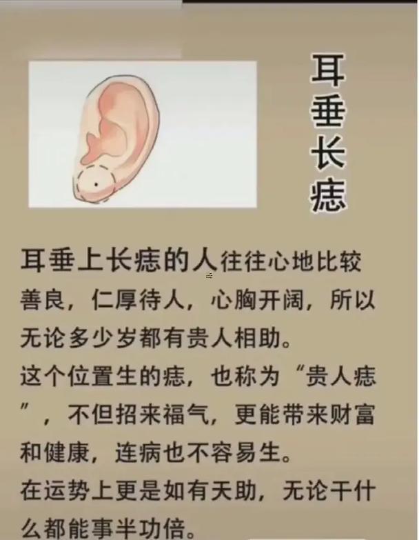 右耳朵比左耳朵大面相