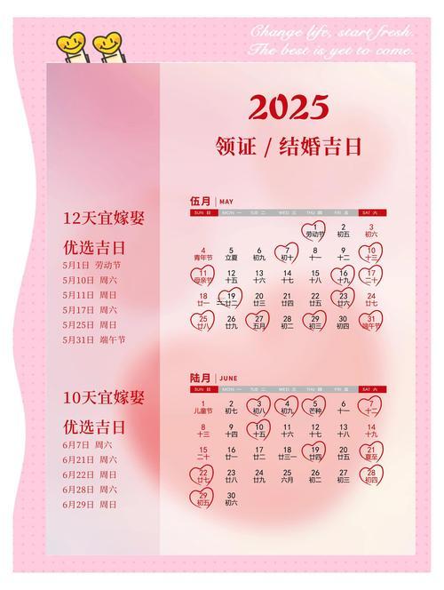 2025年農歷十一月訂親吉日