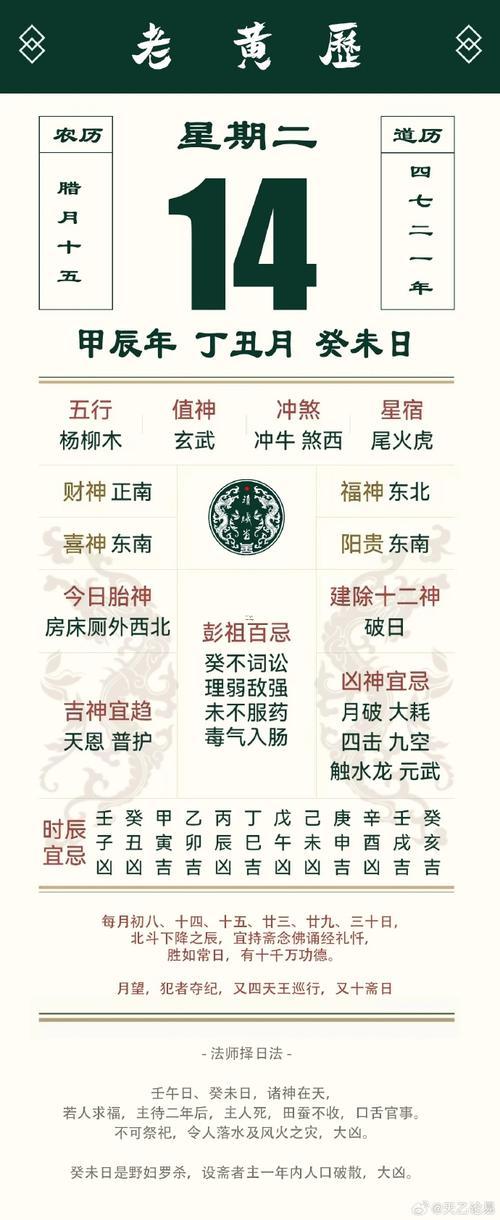 辛丑年掃舍吉日