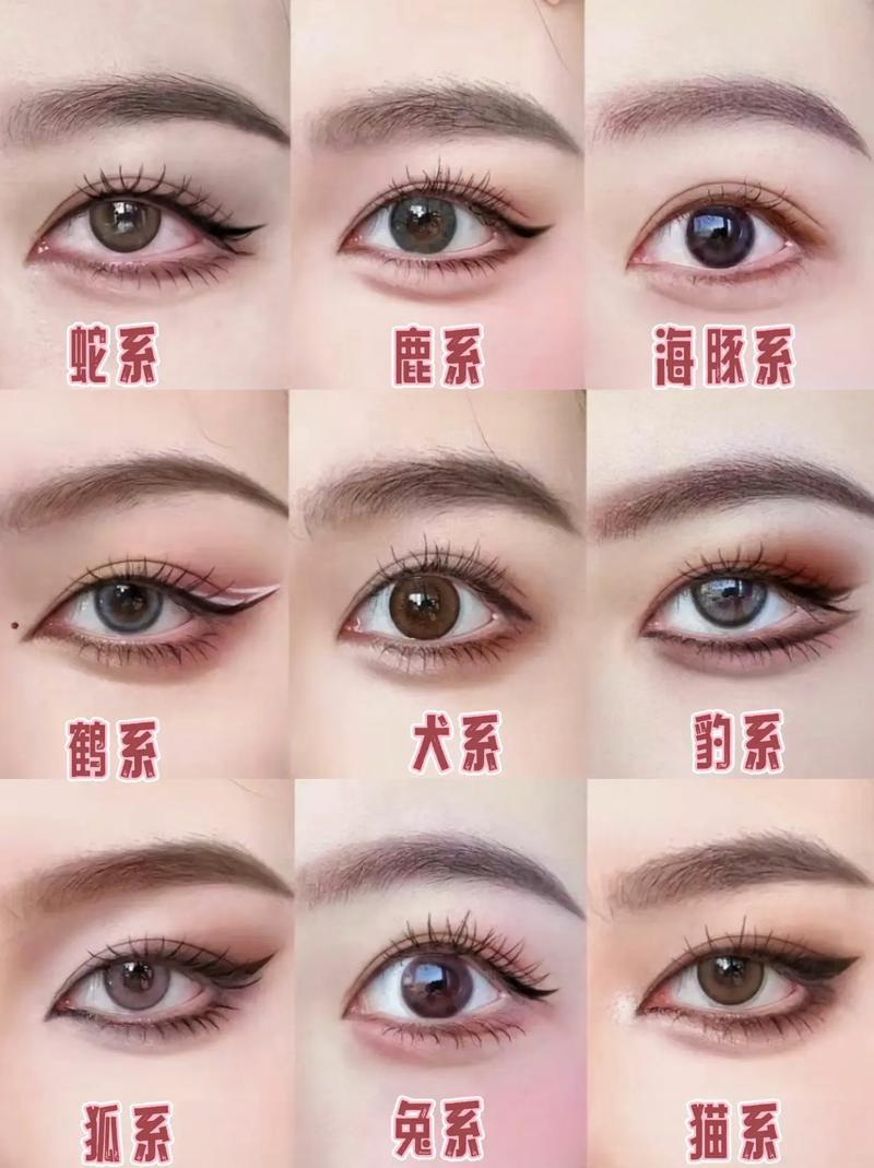 二十種眼形大全圖解
