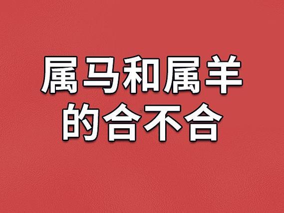 生肖馬同羊婚配好嗎