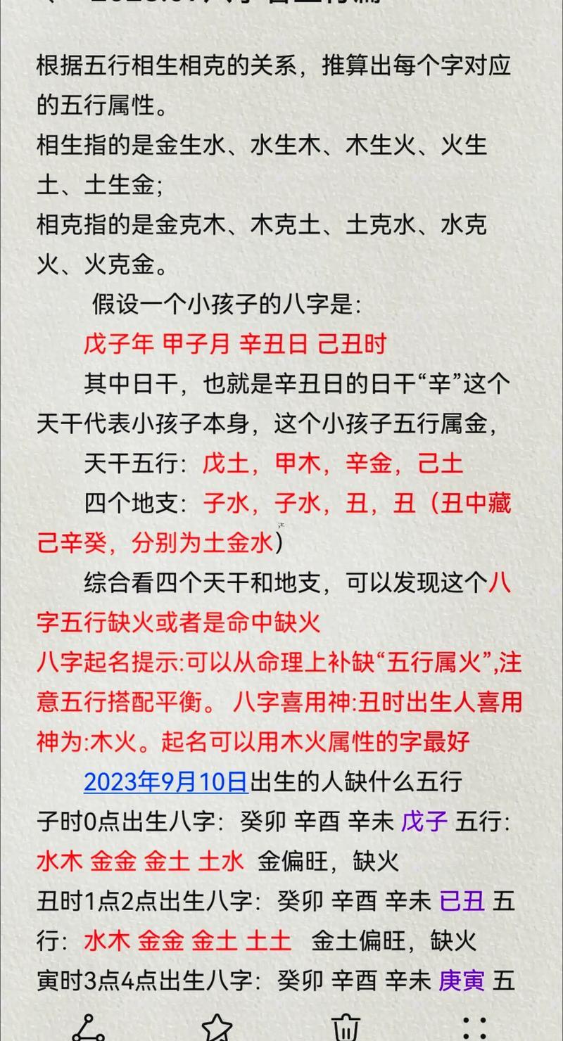 怎么看缺什么五行