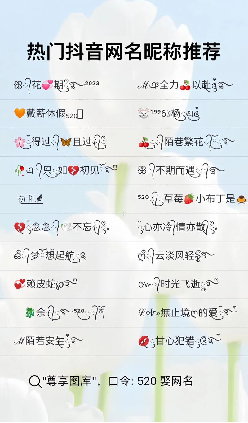 qq網(wǎng)名特殊符號(hào)