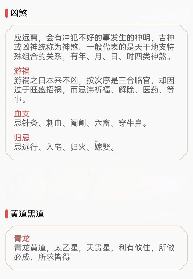 正月二十四黃歷