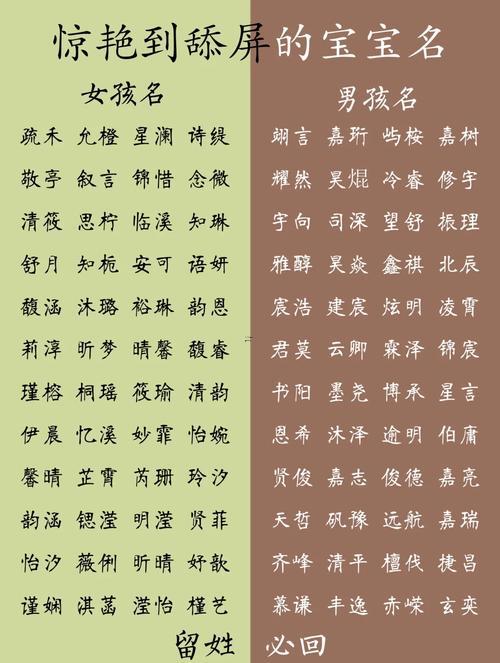 藝字取名