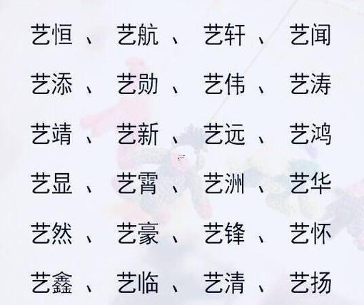 牛年男寶寶起名大全