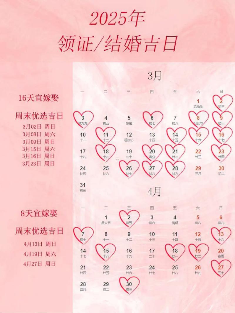 2025年9月訂婚吉日查詢