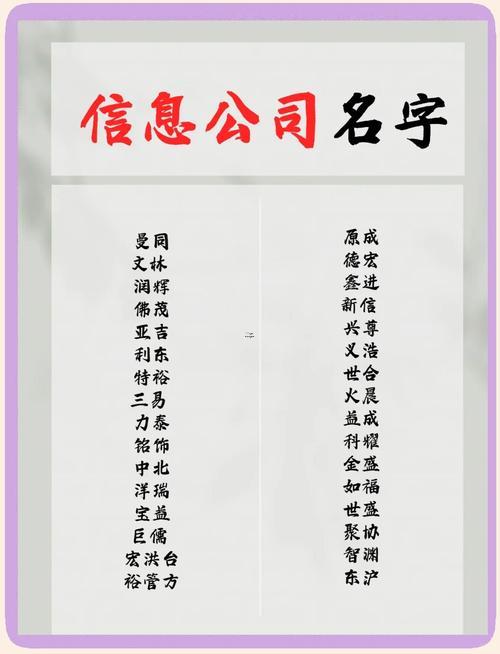 取公司名字
