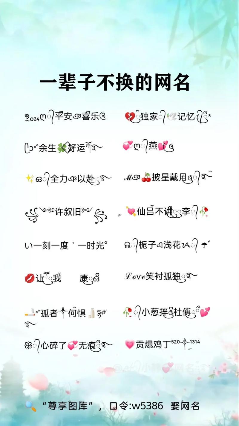 幫我起個好聽的網(wǎng)名