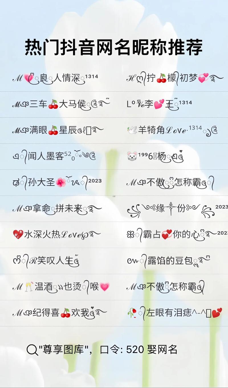 什么網(wǎng)名好聽(tīng)