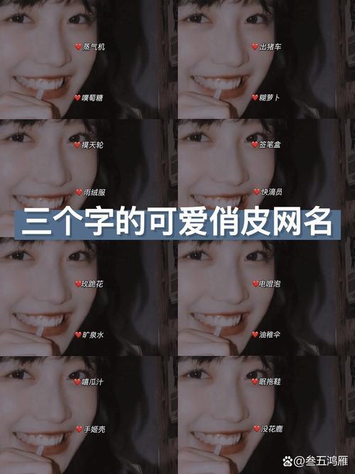 可愛的女生網(wǎng)名