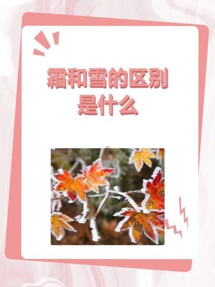 什么是霜