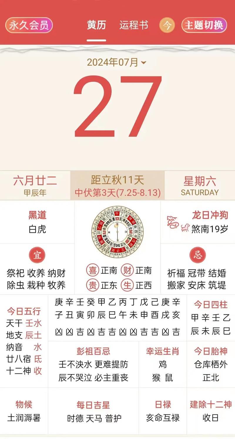 2026陰歷7月黃道吉日嗎