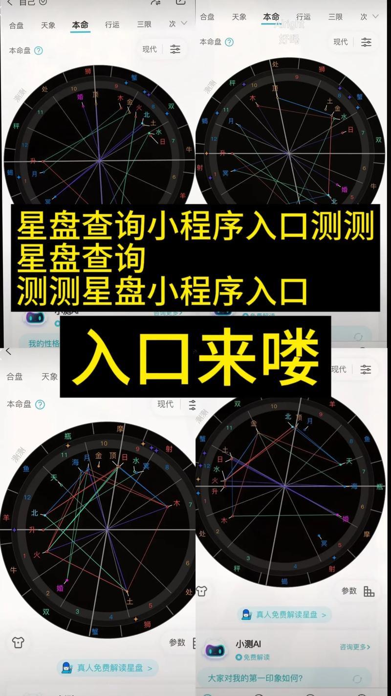怎么測星盤