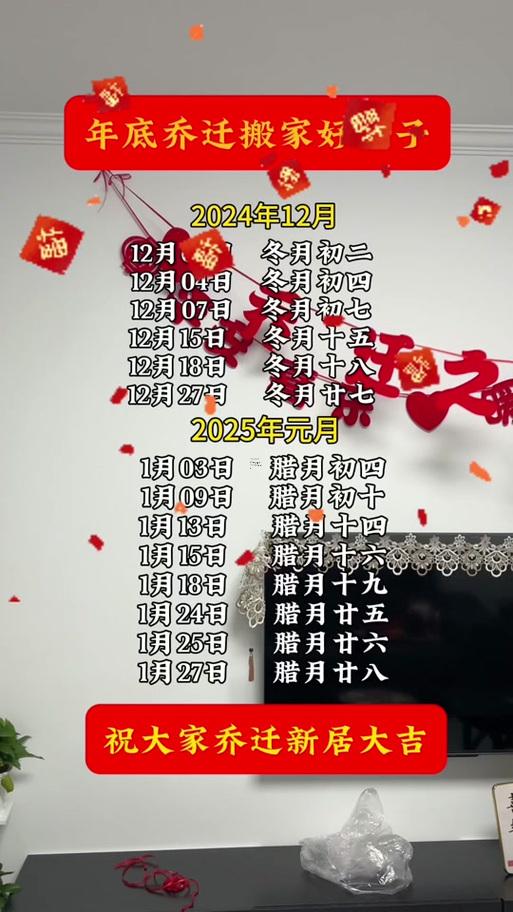 2025年8月份搬東西吉日