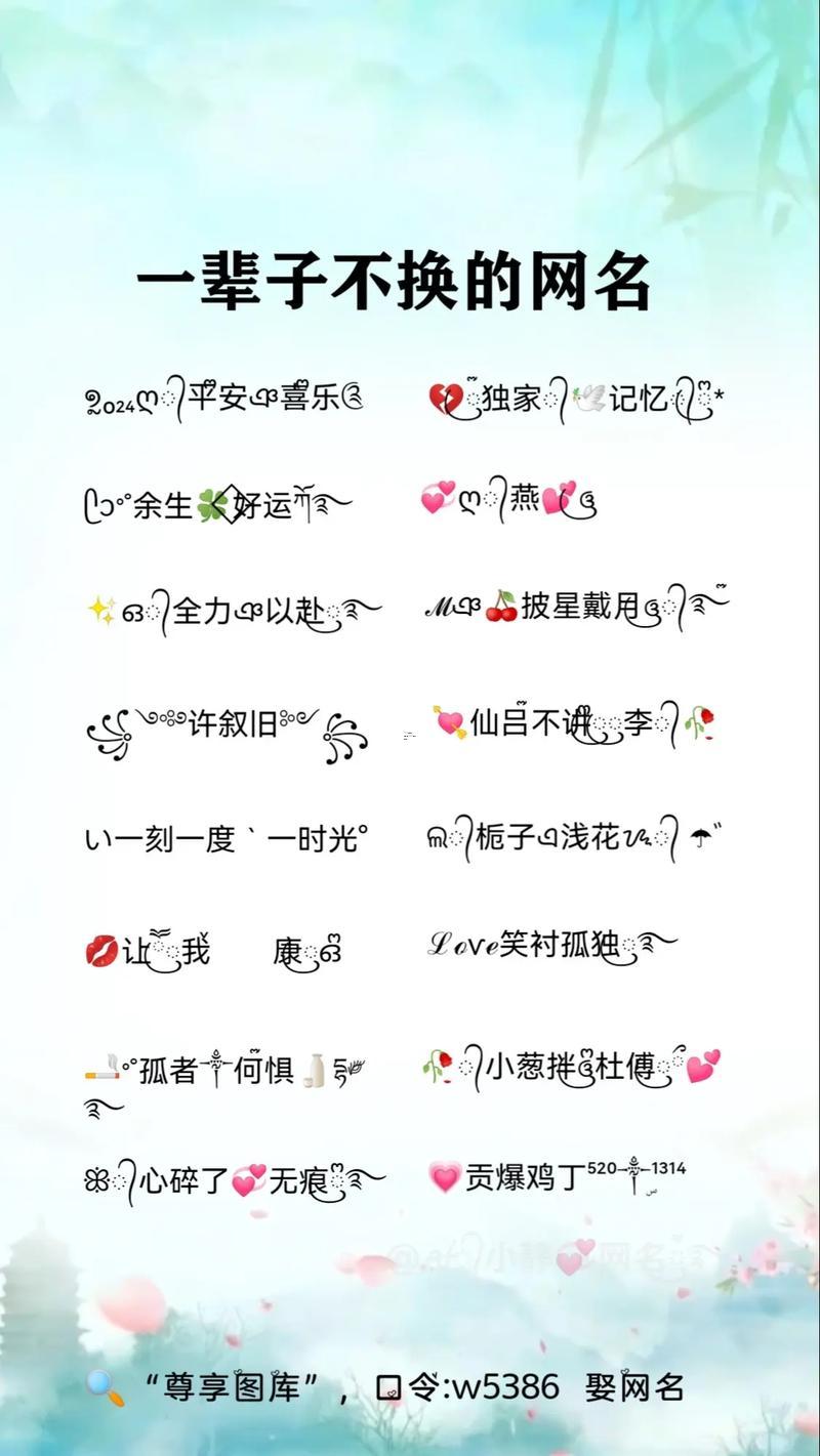 好聽的名字男